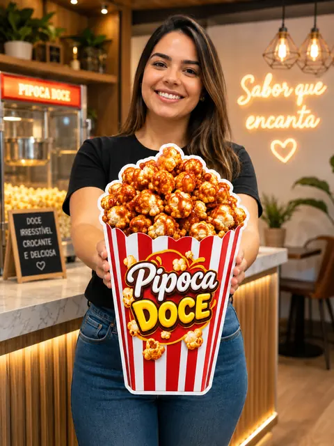 Cartaz XXG Personalizado em PS 2 mm com Corte Especial