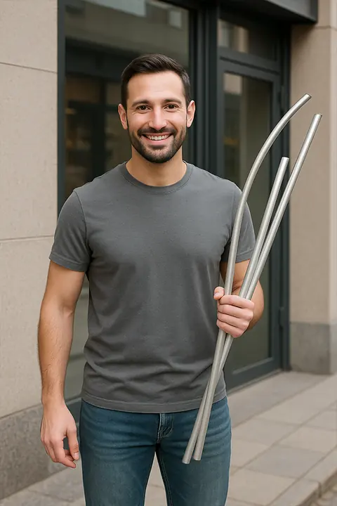Haste de Alumínio para Wind Banner 180 ou 270 cm